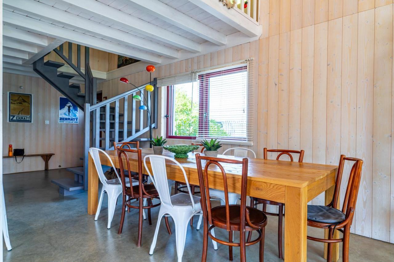 La Cabane Du Bassin - Maison Typique ลาเตสเตอ-เดอ-บูค ภายนอก รูปภาพ