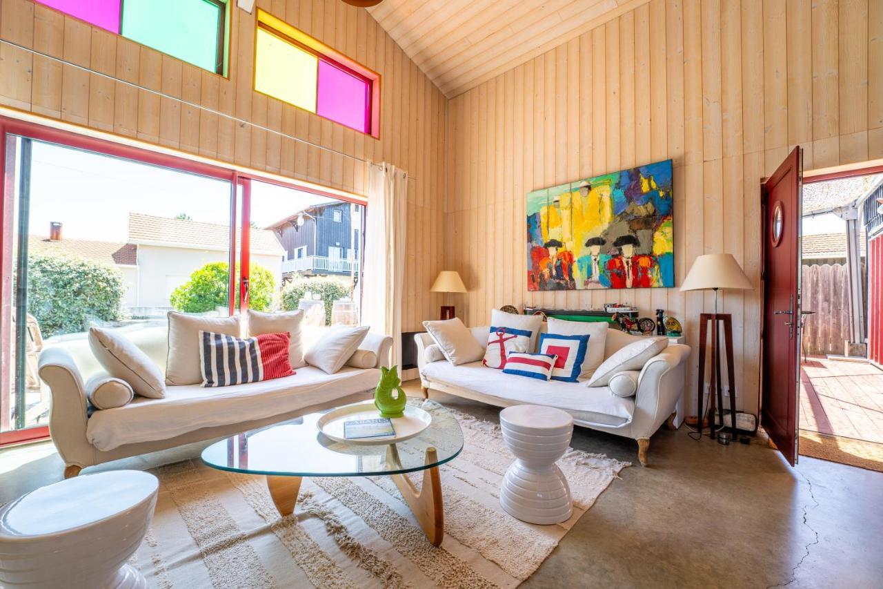 La Cabane Du Bassin - Maison Typique ลาเตสเตอ-เดอ-บูค ภายนอก รูปภาพ